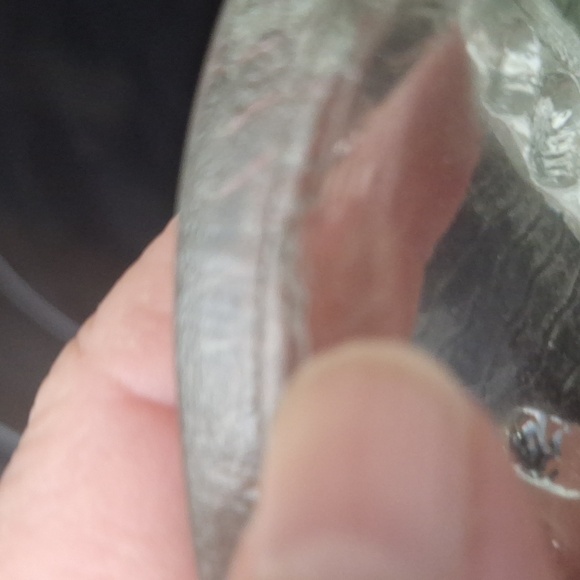 Vintage L.E. Smith Clear Glass Standing Rooster Candy Dish w/Lid Art Glass 8 1/2 - Picture 4 of 4